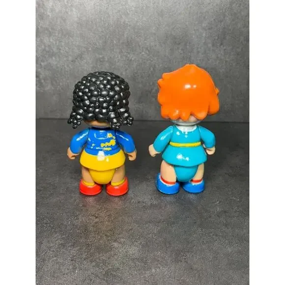PBS Caillou Rosie and Clementine Figures 2.75” Poseable Toy Figure - Picture 3 of 4